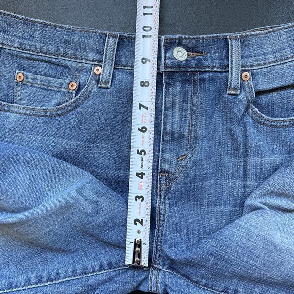 Levis 515 Jeans Womens 8 Medium Blue Bootcut Stretch Denim Soft Worn In - Picture 8 of 9